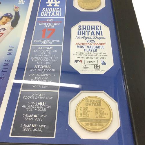 ダブルコインフォトミント 大谷翔平2025NVP受賞記念 §