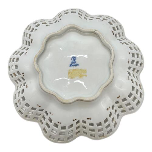 Dressden 陶器バスケット ドレスデン