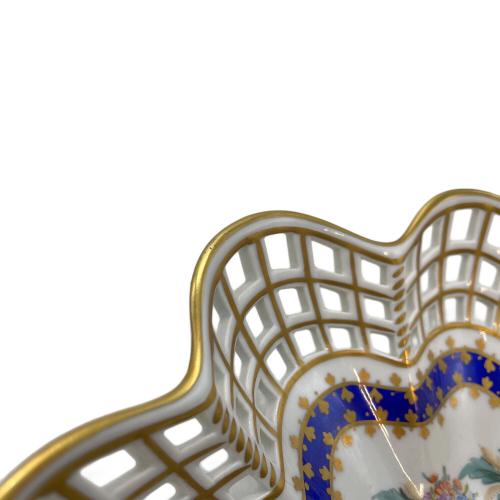 Dressden 陶器バスケット ドレスデン