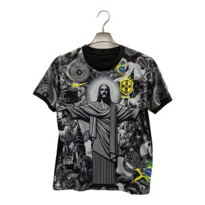 NIKE (ナイキ) レプリカユニフォーム ブラジル代表 イエス メンズ ブラック×グレー