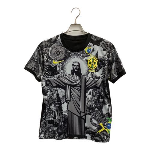 NIKE (ナイキ) レプリカユニフォーム ブラジル代表 イエス メンズ ブラック×グレー