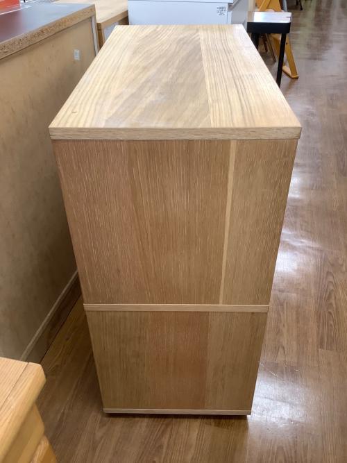 無印良品 (ムジルシリョウヒン) スタッキングキャビネット 92 ナチュラル