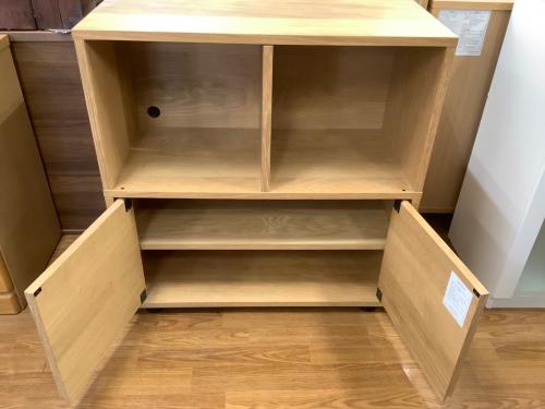 無印良品 (ムジルシリョウヒン) スタッキングキャビネット 92 ナチュラル