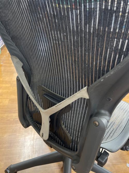Herman Miller (ハーマンミラー) アーロンチェア AE112NNB-PJG1BB3D01 グラファイトベース/ボスチャーフィット ブラック クラシック