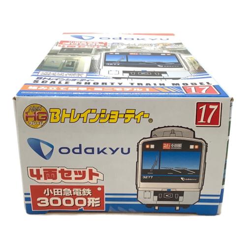 BANDAI (バンダイ) 小田急電鉄 3000形(4両セット) 「Bトレインショーティー No.17」 鉄道模型