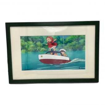 スタジオジブリ Hand-painted Cel 崖の上のポニョ「リサをさがしに行く」 ジブリグッズ @ §