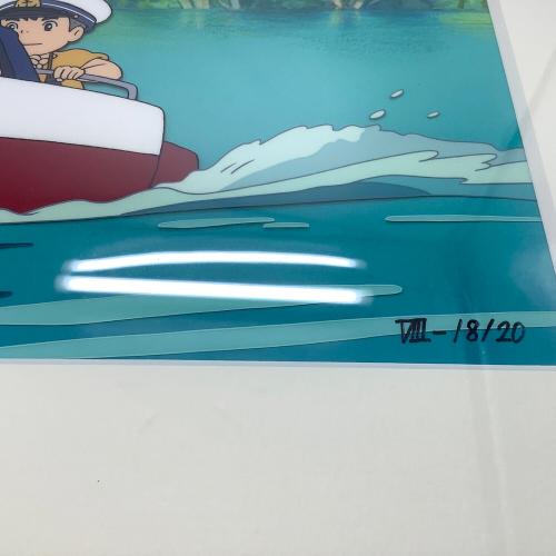 スタジオジブリ Hand-painted Cel 崖の上のポニョ「リサをさがしに行く」 ジブリグッズ @ §