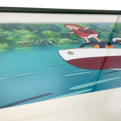 スタジオジブリ Hand-painted Cel 崖の上のポニョ「リサをさがしに行く」 ジブリグッズ @ §