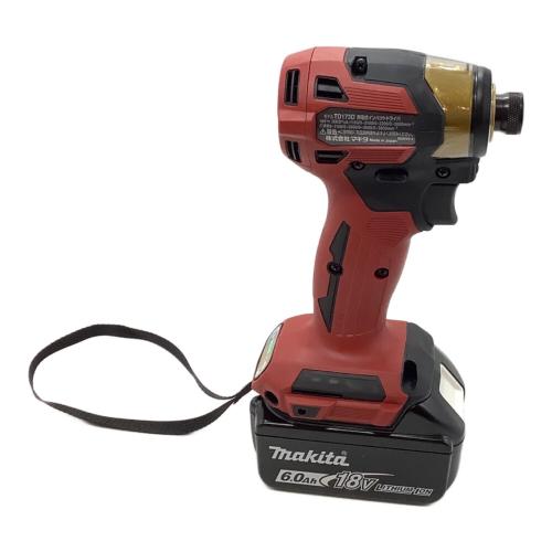 MAKITA (マキタ) インパクトドライバー TD173DGXPR 20周年記念/プレミアムレッド