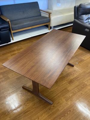無印良品 (ムジルシリョウヒン) ダイニングテーブル ブラウン リビングでもダイニングでもつかえるテーブル・2・ウォールナット材