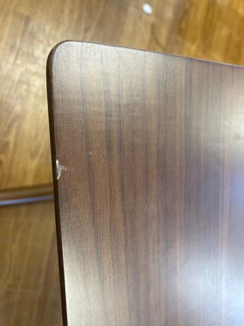無印良品 (ムジルシリョウヒン) ダイニングテーブル ブラウン リビングでもダイニングでもつかえるテーブル・2・ウォールナット材