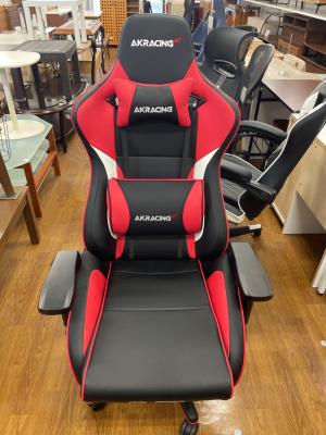 AK Racing (エーケーレーシング) ゲーミングチェア ブラック×レッド