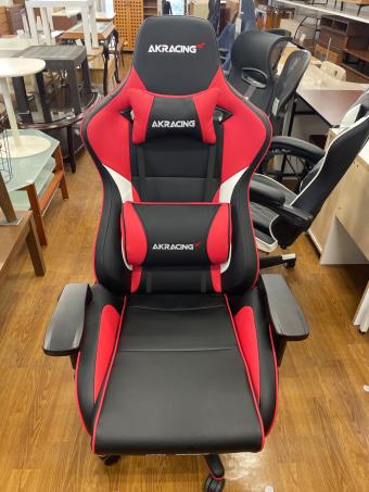 AK Racing (エーケーレーシング) ゲーミングチェア ブラック×レッド