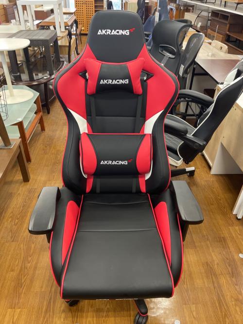 AK Racing (エーケーレーシング) ゲーミングチェア ブラック×レッド