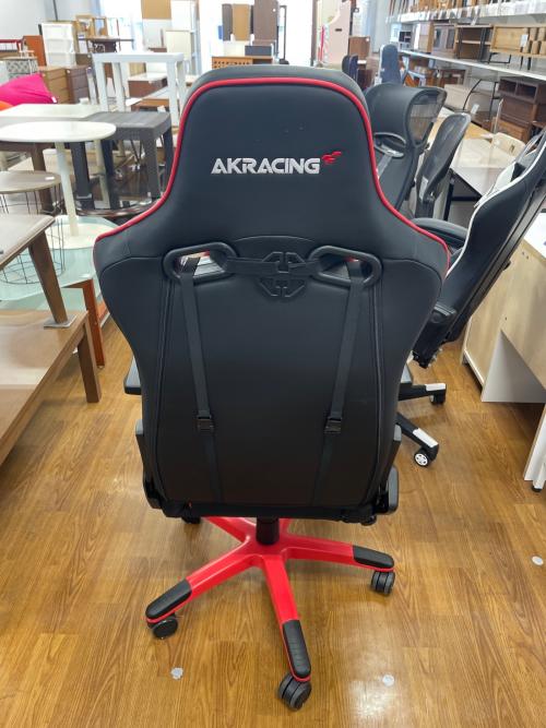 AK Racing (エーケーレーシング) ゲーミングチェア ブラック×レッド