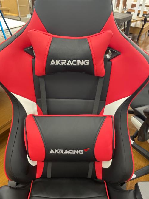AK Racing (エーケーレーシング) ゲーミングチェア ブラック×レッド