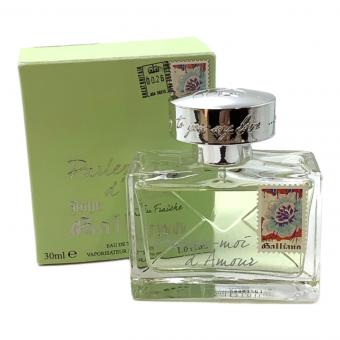 JOHN GALLIANO (ジョンガリアーノ) オードトワレ 30ml 残量80%-99% パルレ・モア・ダムール オーフレーシュ