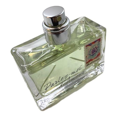 JOHN GALLIANO (ジョンガリアーノ) オードトワレ 30ml 残量80%-99% パルレ・モア・ダムール オーフレーシュ