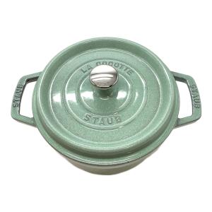 Staub (ストウブ) ピコ・ココット・ラウンド 2.2L グリーン