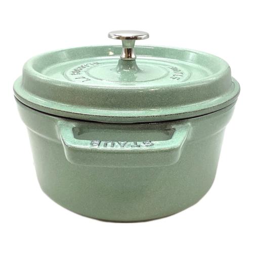 Staub (ストウブ) ピコ・ココット・ラウンド 2.2L グリーン