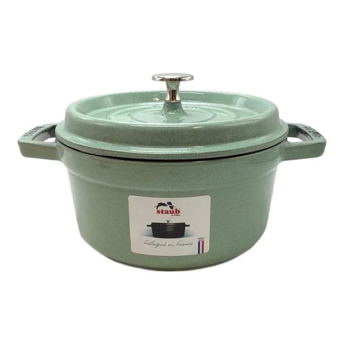 Staub (ストウブ) ピコ・ココット・ラウンド 2.2L グリーン