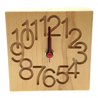 cosine (コサイン) 置時計 CW-08CM メープル