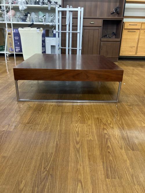 IDC大塚家具 (アイディーシーオオツカカグ) センターテーブル DM-GF016 900 ブラウン
