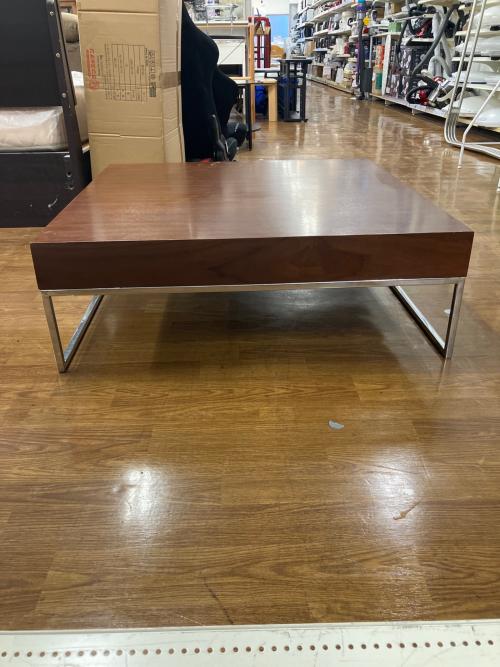 IDC大塚家具 (アイディーシーオオツカカグ) センターテーブル DM-GF016 900 ブラウン