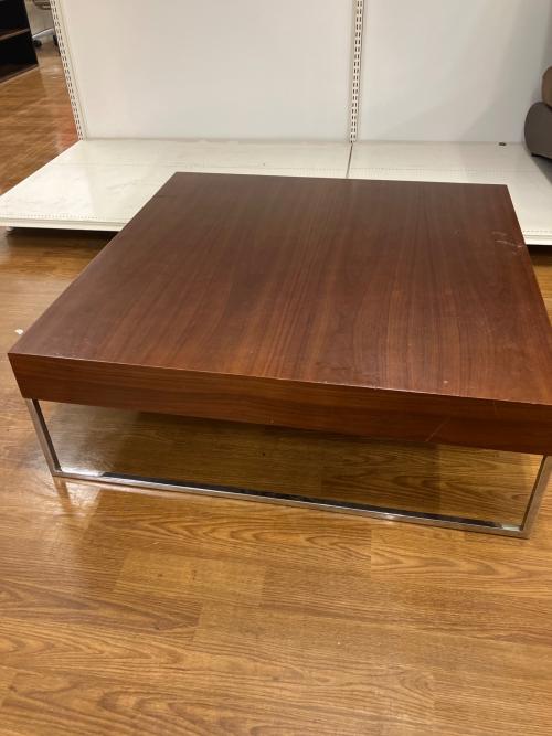 IDC大塚家具 (アイディーシーオオツカカグ) センターテーブル DM-GF016 900 ブラウン