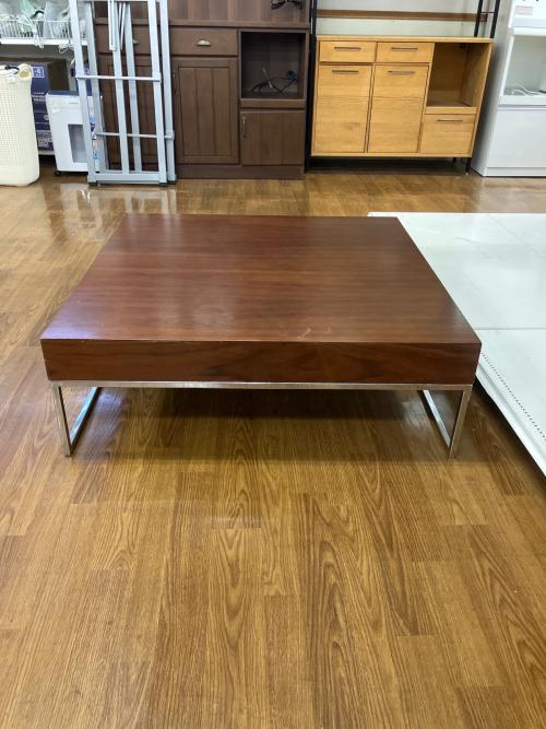 IDC大塚家具 (アイディーシーオオツカカグ) センターテーブル DM-GF016 900 ブラウン