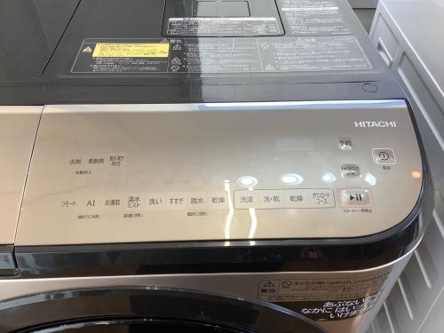 HITACHI (ヒタチ) ドラム式洗濯乾燥機 BD-NX120GL 2022年製