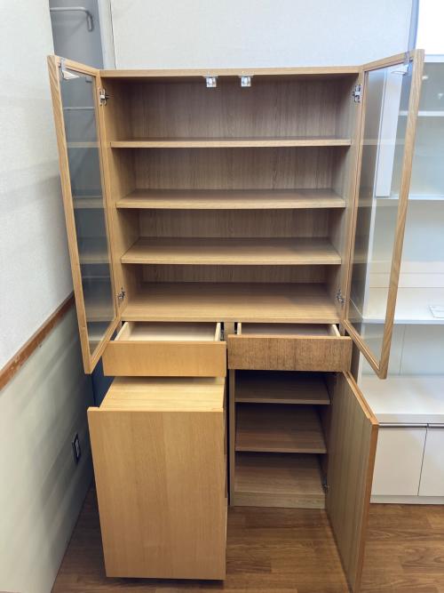 無印良品 (ムジルシリョウヒン) レンジボード 231 ナチュラル