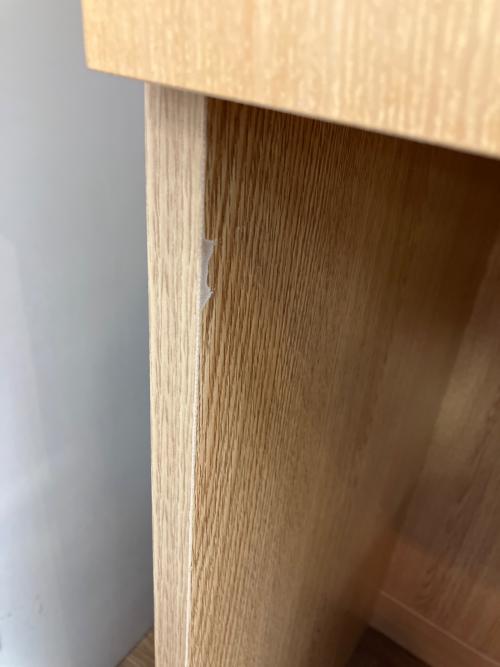 無印良品 (ムジルシリョウヒン) レンジボード 231 ナチュラル