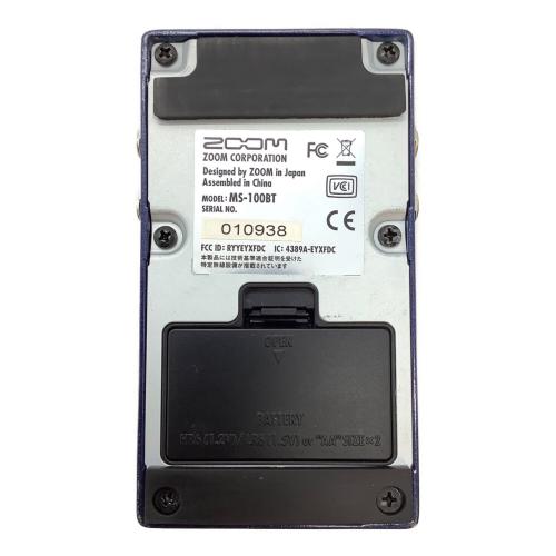 ZOOM (ズーム) エフェクター MS-100BT