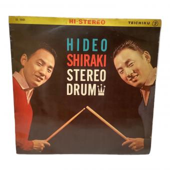 白木秀雄 ステレオ・ドラム LP SL 1001 @ Π