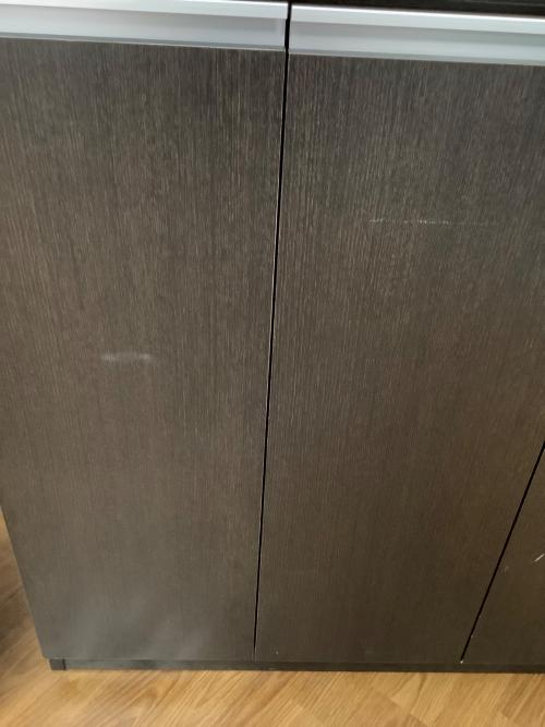 キャビネット ダークブラウン