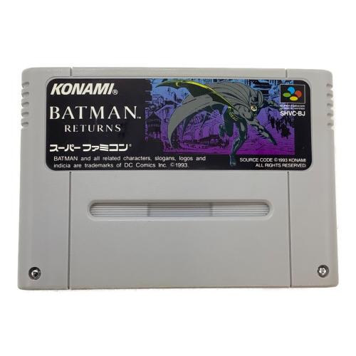 コナミ バットマンリターンズ スーパーファミコン用ソフト -