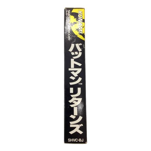コナミ バットマンリターンズ スーパーファミコン用ソフト -