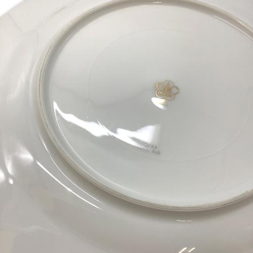 大倉陶園 (オオクラトウエン) ミート皿 26cm ロイヤルブルークラウン (瑠璃エンボス)