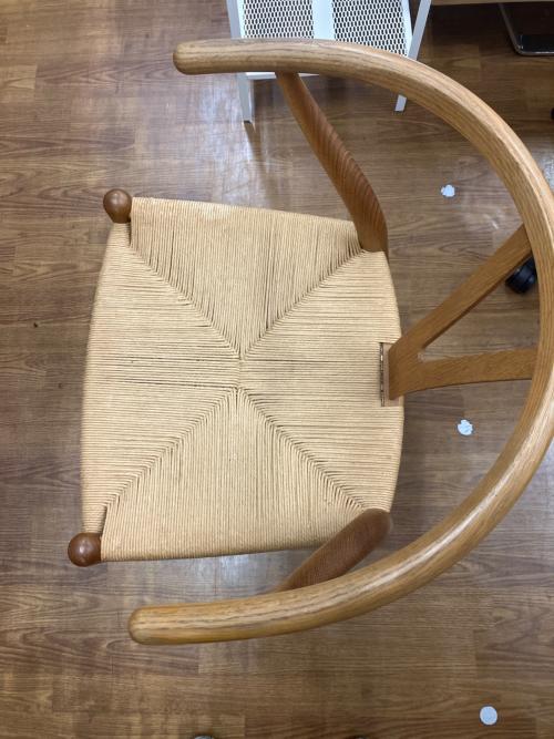 Carl Hansen&Son (カールハンセンアンドサン) アームレスチェアー CH24 オイル仕上げ/Wishbone chair  ベージュ Yチェア