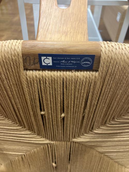 Carl Hansen&Son (カールハンセンアンドサン) アームレスチェアー CH24 オイル仕上げ/Wishbone chair  ベージュ Yチェア