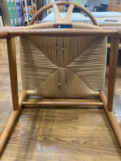Carl Hansen&Son (カールハンセンアンドサン) アームレスチェアー CH24 オイル仕上げ/Wishbone chair  ベージュ Yチェア