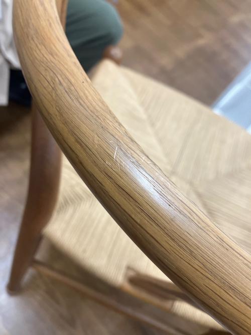 Carl Hansen&Son (カールハンセンアンドサン) アームレスチェアー CH24 オイル仕上げ/Wishbone chair  ベージュ Yチェア