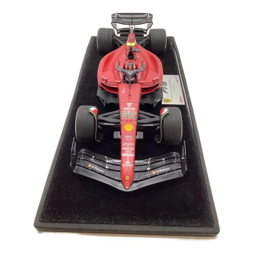 ルックスマート フェラーリ F1-75 モデルカー LS18F1043 1/18 F1 イギリスGP ウィナー #55 C.サインツ.Jr.