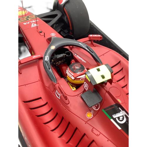 ルックスマート フェラーリ F1-75 モデルカー LS18F1043 1/18 F1 イギリスGP ウィナー #55 C.サインツ.Jr.
