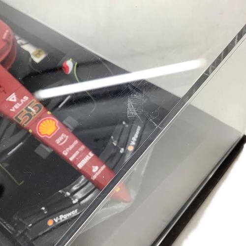 ルックスマート フェラーリ F1-75 モデルカー LS18F1043 1/18 F1 イギリスGP ウィナー #55 C.サインツ.Jr.