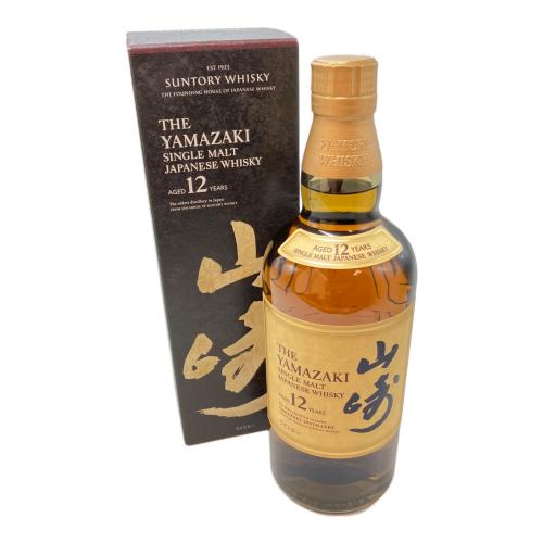 サントリー 山崎 ジャパニーズウィスキー 12年 700ml