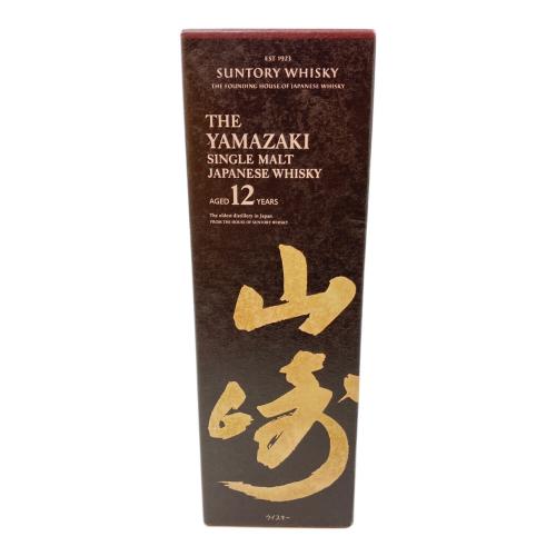 サントリー 山崎 ジャパニーズウィスキー 12年 700ml