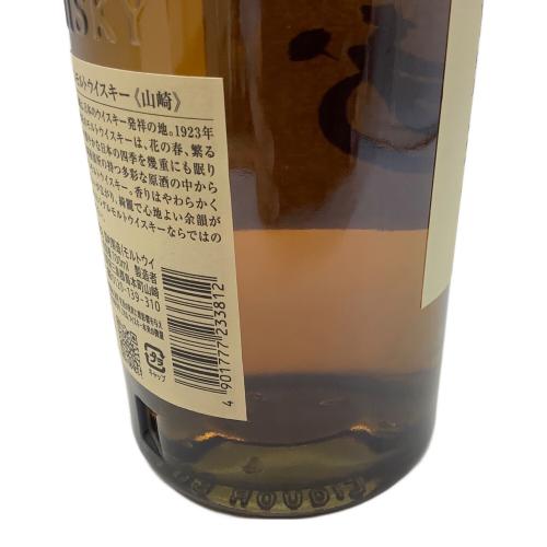 サントリー 山崎 ジャパニーズウィスキー 700ml