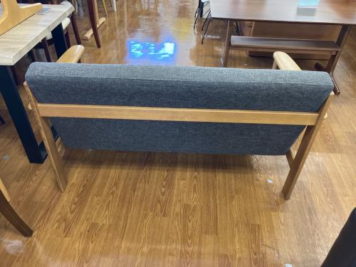 Chitano (チターノ) 2人掛けソファー 50 グレー×ナチュラル